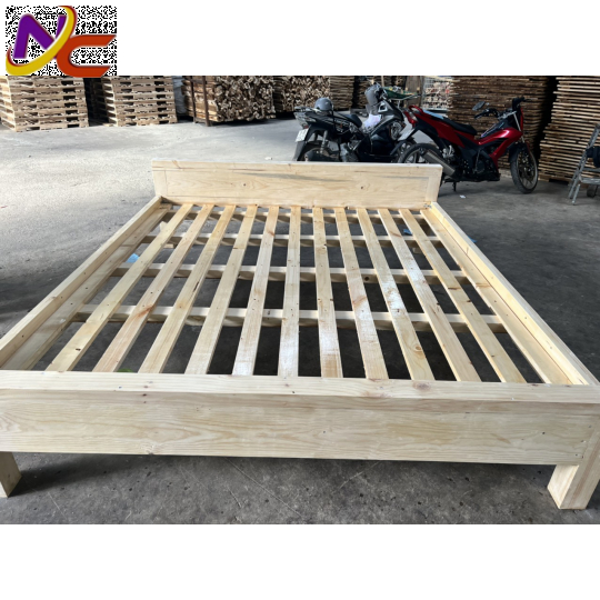 Gỗ pallet làm giường ở tân uyên